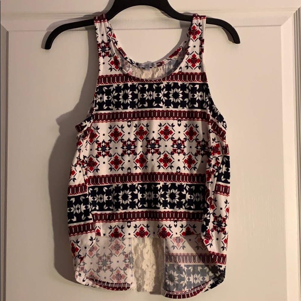 Red, White & Blue Tank Top